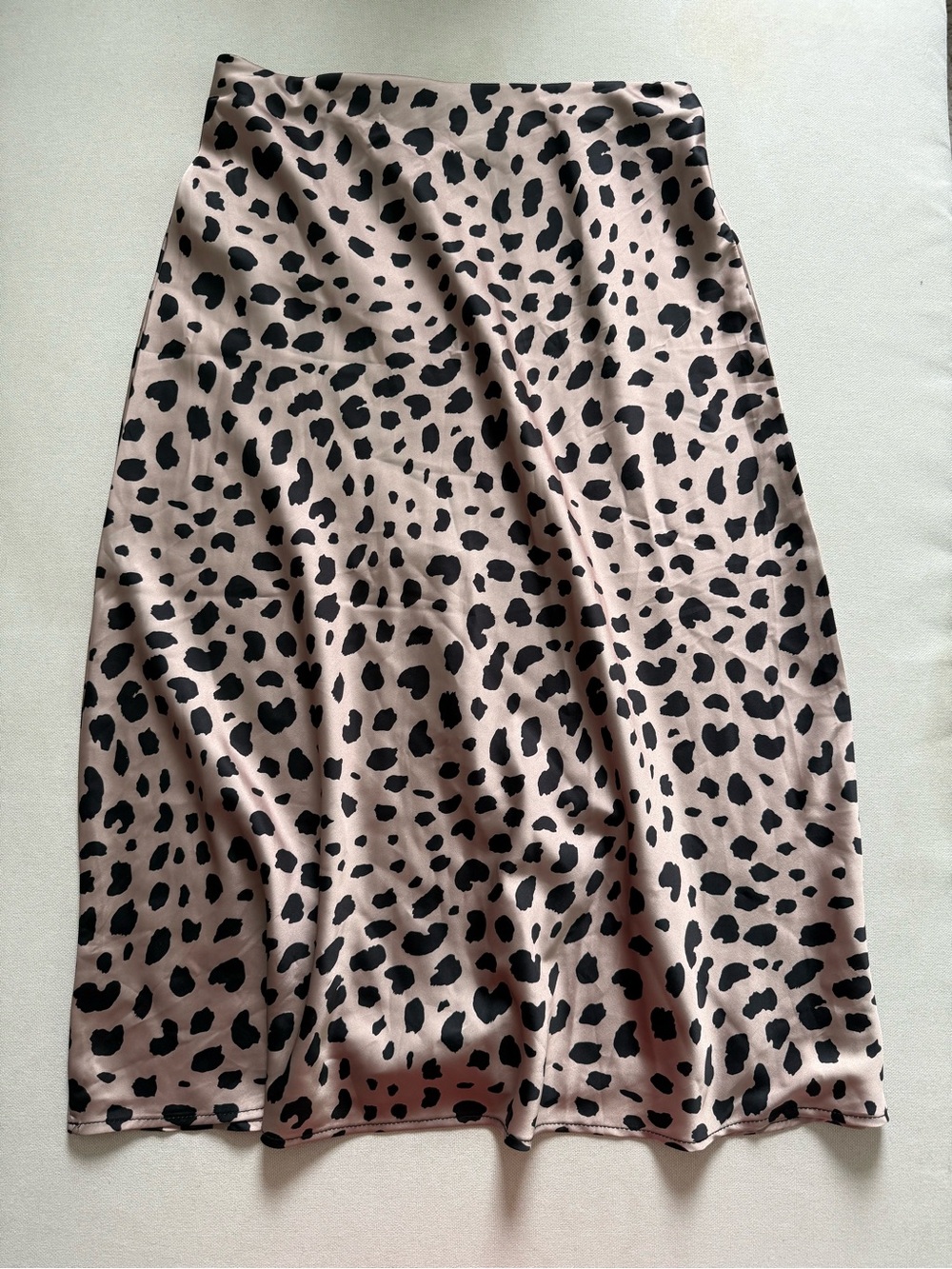 Women's Leopard Print Midi Skirt